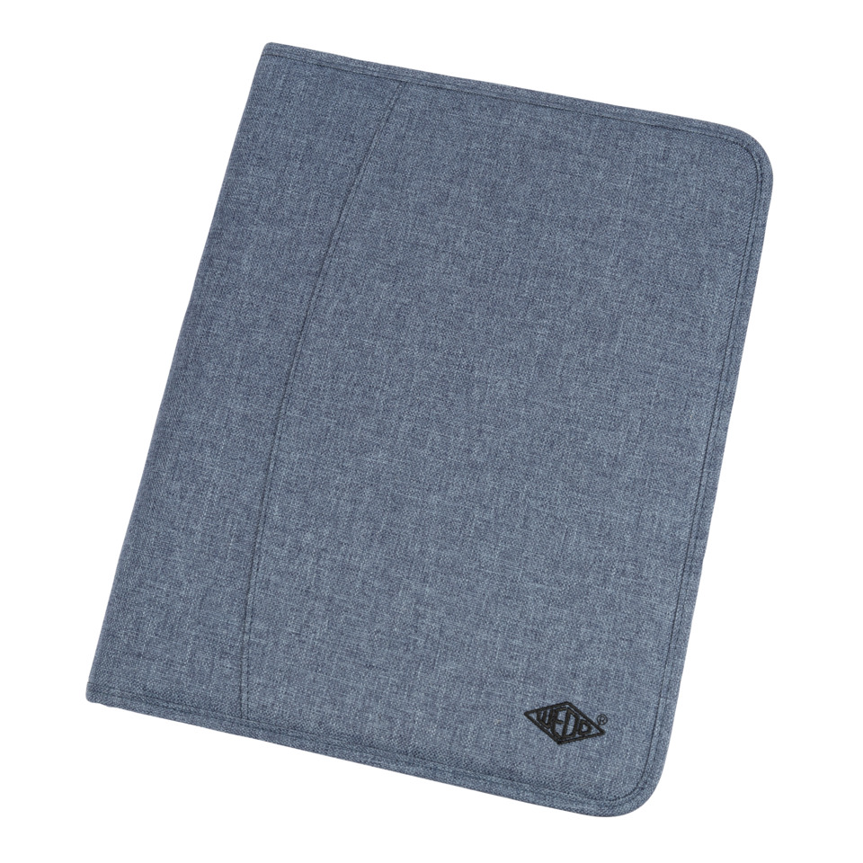 Schreibmappe Denim, A4, blau