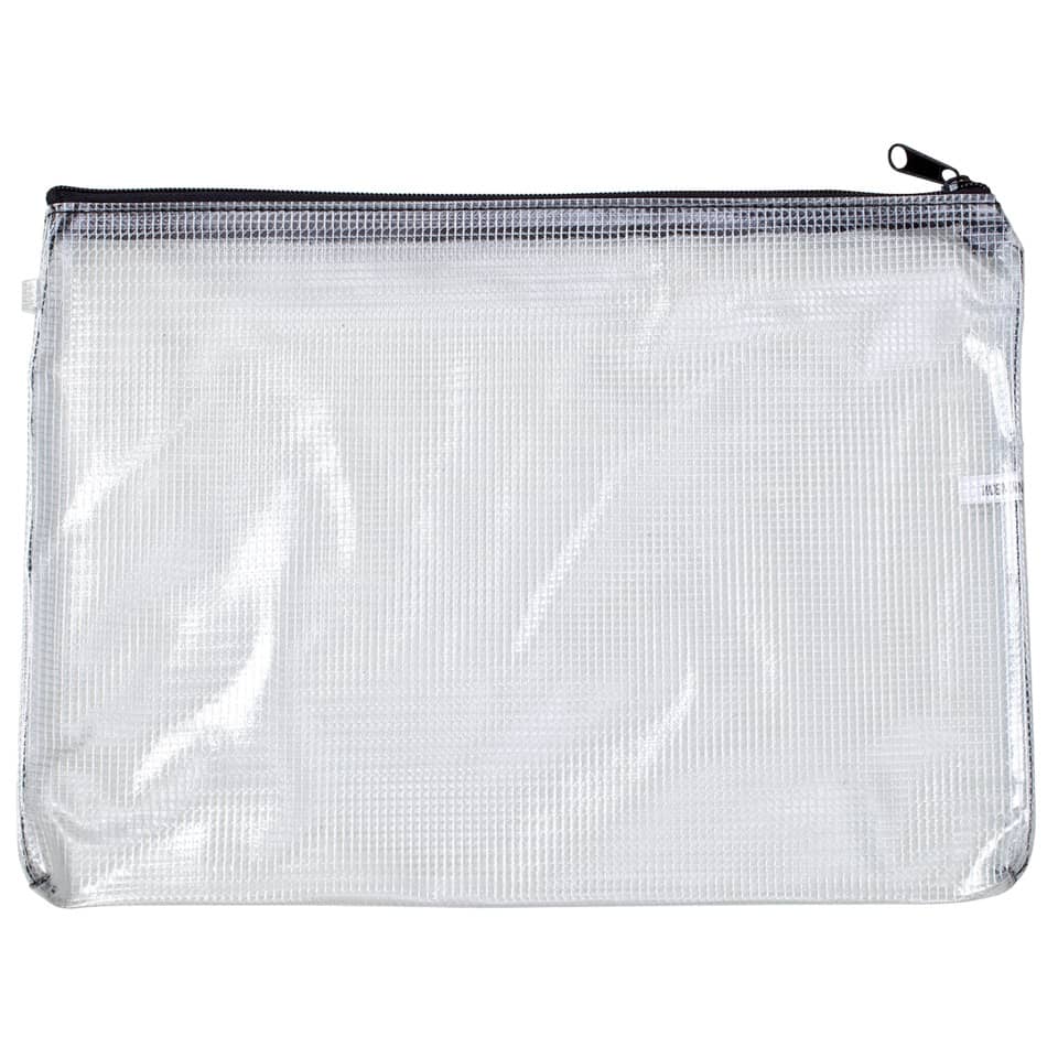 Reißverschlußtasche - A5, transparent
