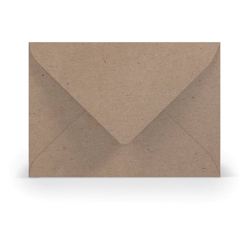 Briefhülle Paperado - C6, 125 g/qm, kraft