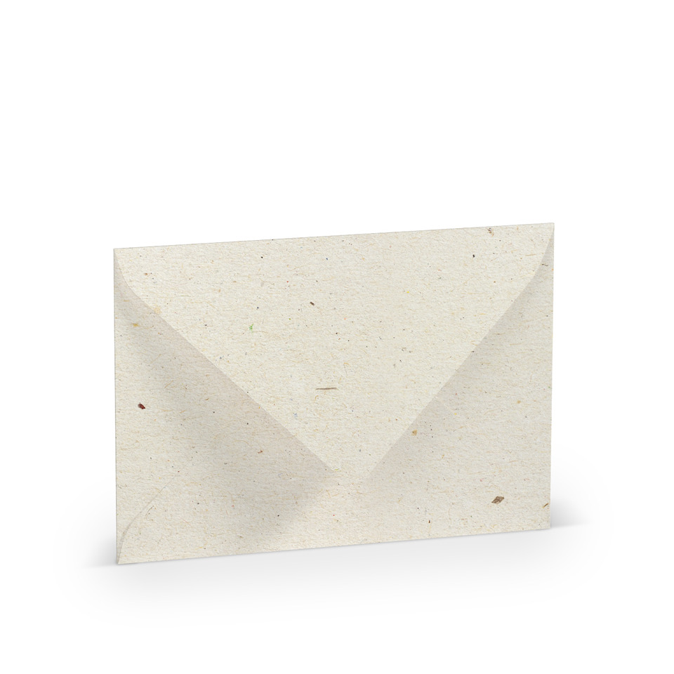 Briefhülle Paperado - C6, 100 g/qm, terra vanilla, Seidenfutter