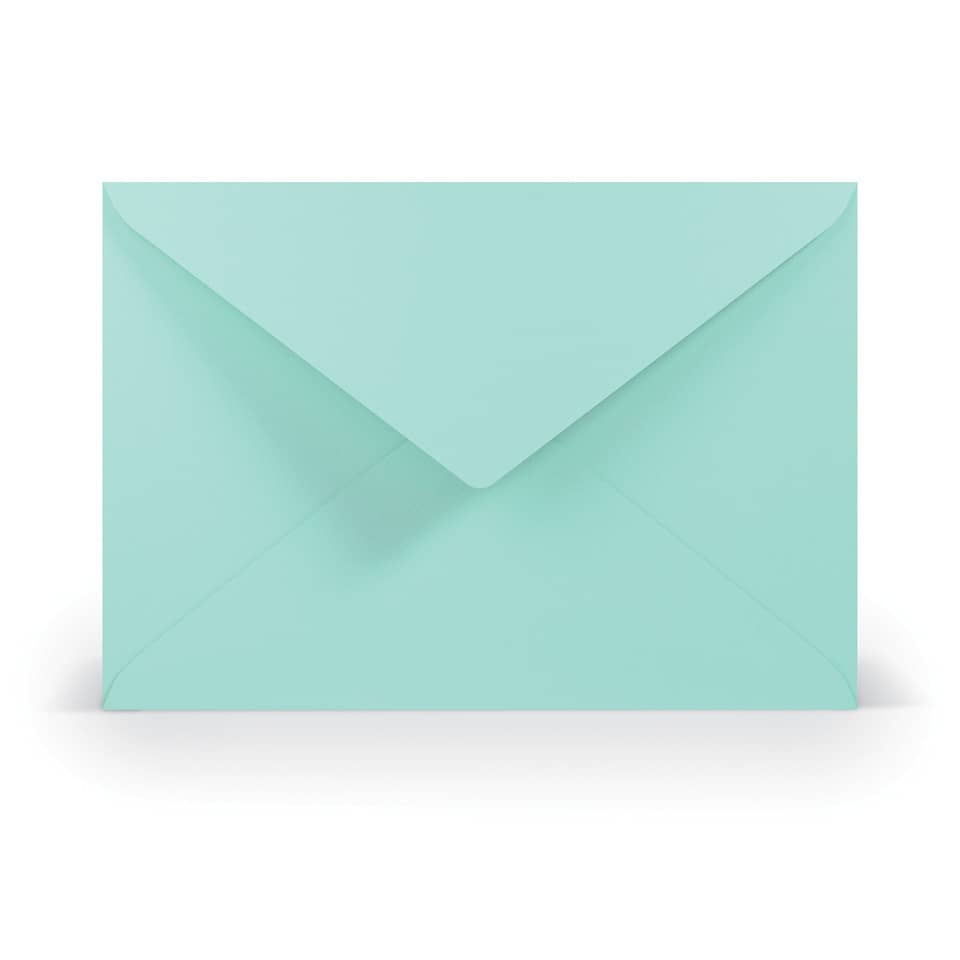 Briefhülle Paperado - C5, 100 g/qm, karibik gerippt, Seidenfutter