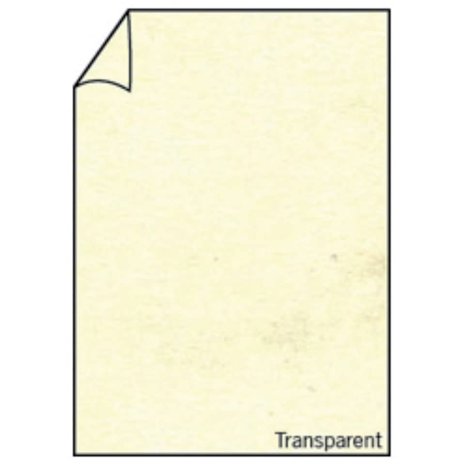 Briefbogen Paperado - A4, 100 g/qm, transparent marmora