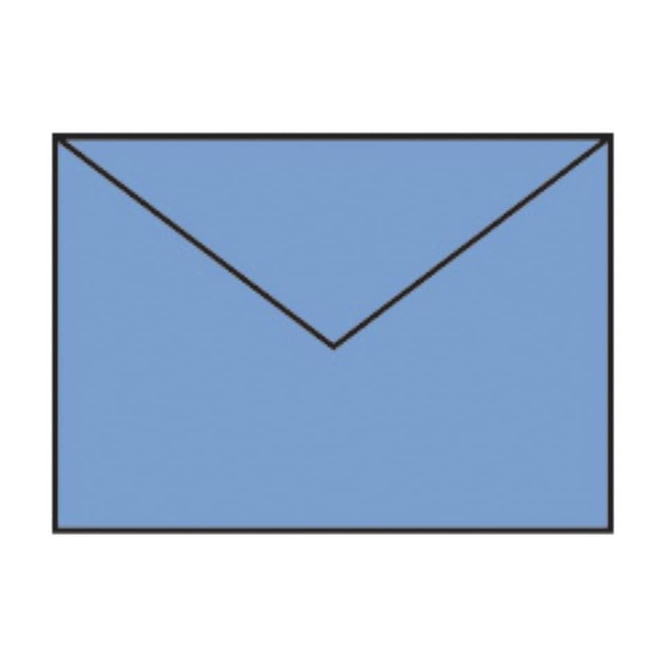 Briefhülle Paperado - B6, 100 g/qm, dunkelblau gerippt, Seidenfutter
