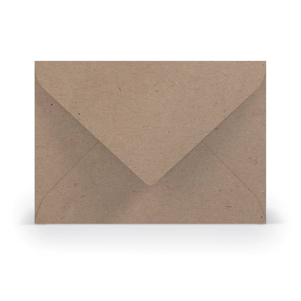 Briefhülle Paperado - B6, 125 g/qm, kraft