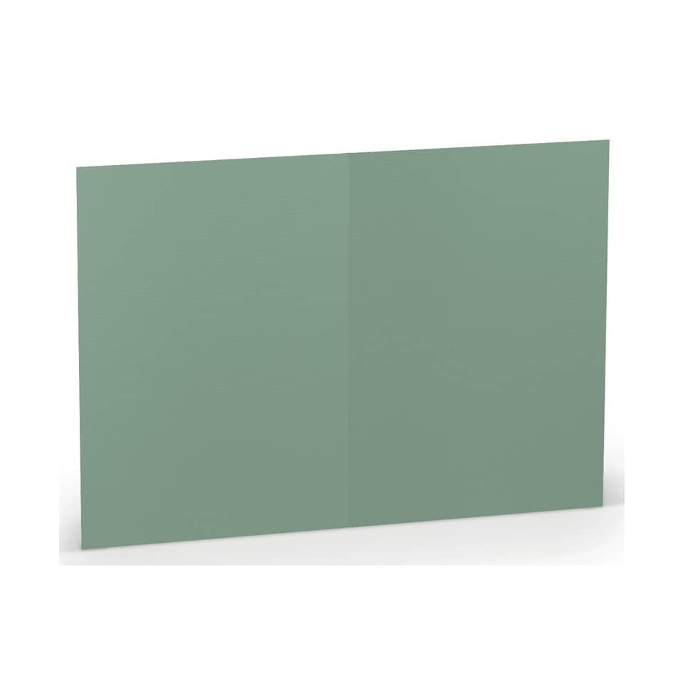 Briefkarte Paperado - A6, 220 g/qm, doppelt, hoch, planliegend, eucalyptus gerippt
