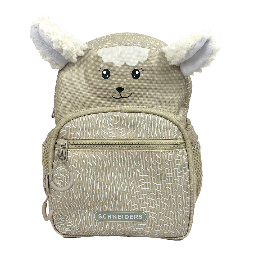 Kinderrucksack Kids Mini - Sammy Sheep, 18,5 x 27 x 11 cm, 6 Liter, beige