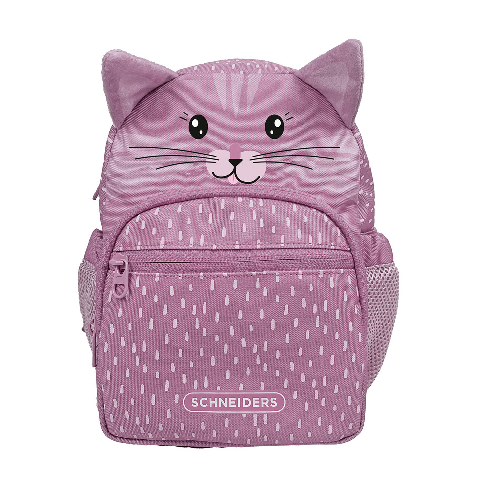 Kinderrucksack Kids Mini - Mia Meow, 18,5 x 27 x 11 cm, 6 Liter, altrosa