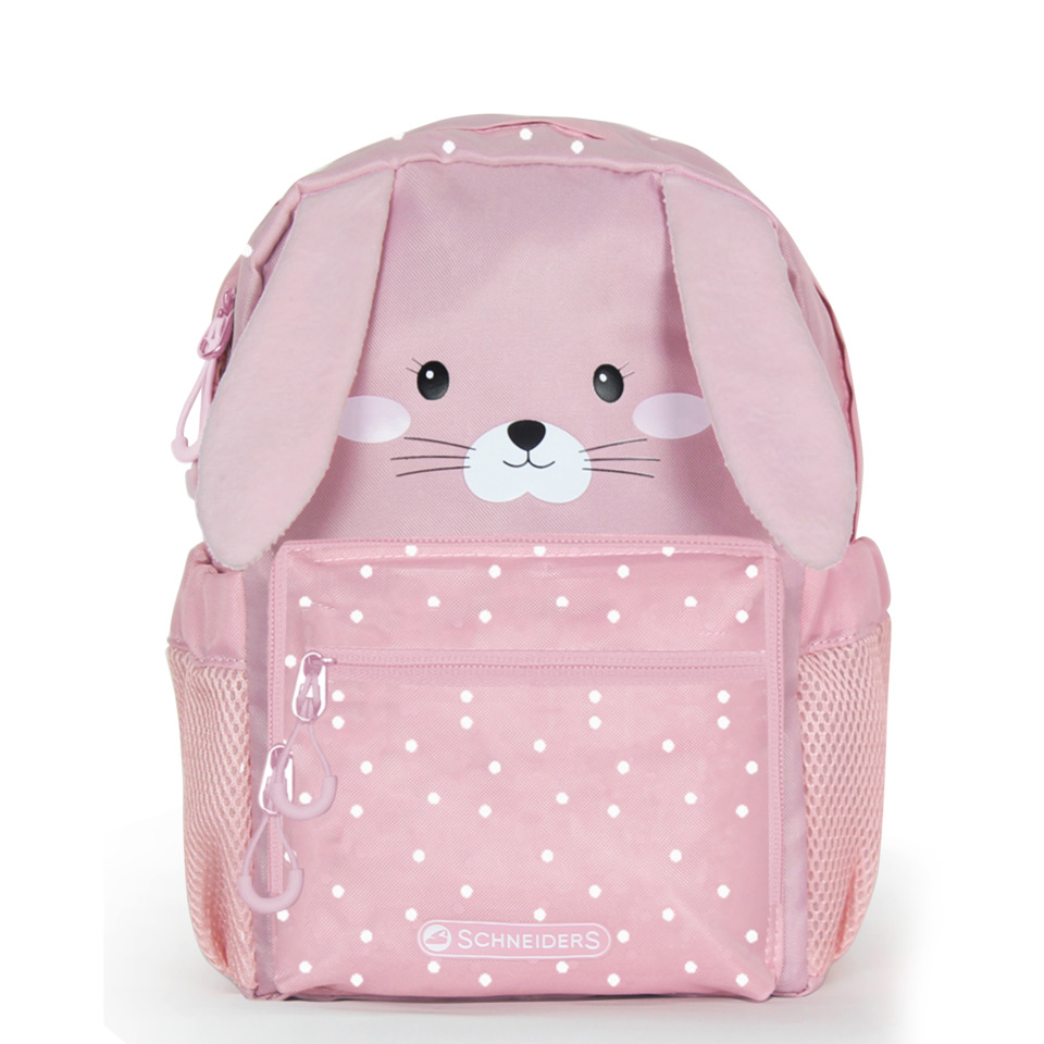 Kinderrucksack Kids Mini - Bunny, 18,5 x 27 x 11 cm, 6 Liter, pink