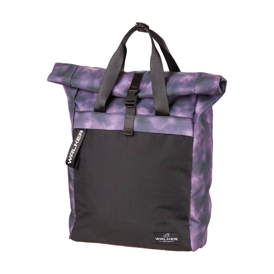 Rucksack Classic Roll Top - batik purple