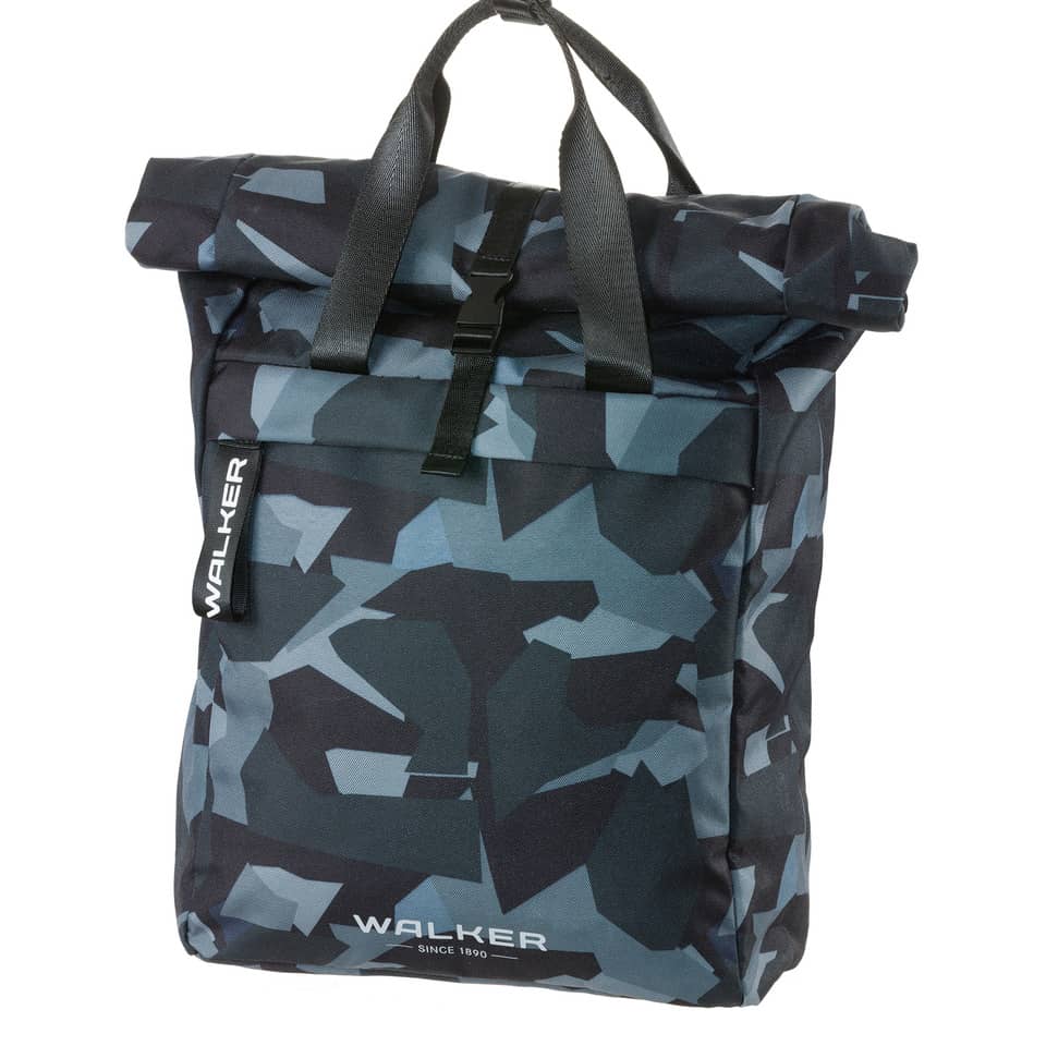 Rucksack Classic Roll Top - camo anthrazit