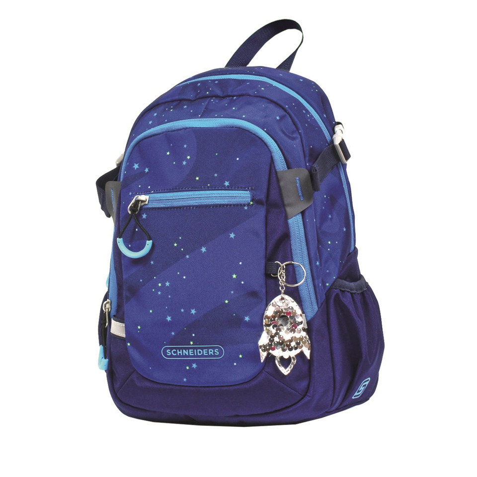 Kinderrucksack Kids Mini - Little Cosmonaut, 18,5 x 27 x 11 cm, 6 Liter, petrol