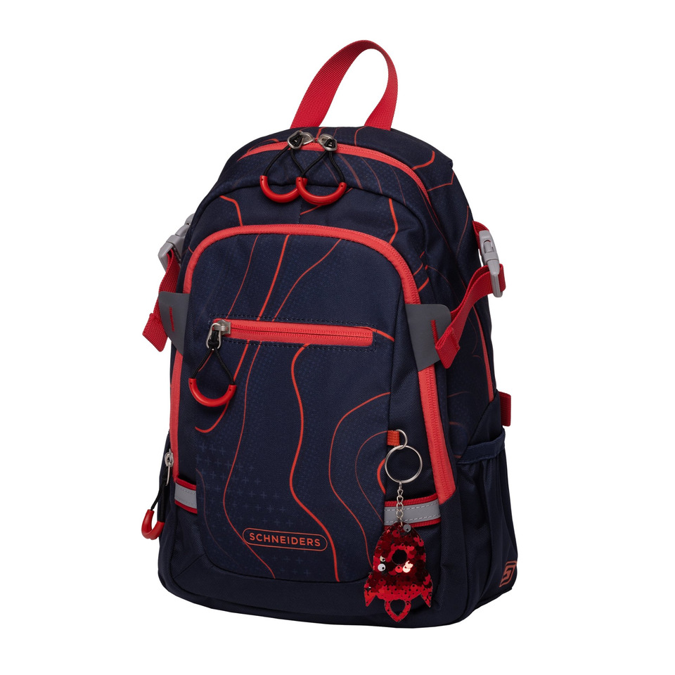 Kinderrucksack Kids Backpack - Ninja Revenge black red, 11 Liter