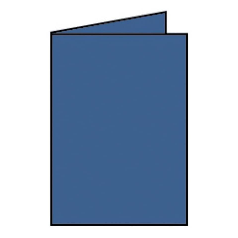 Coloretti Doppelkarte - B6 hoch, 5 Stück, jeans