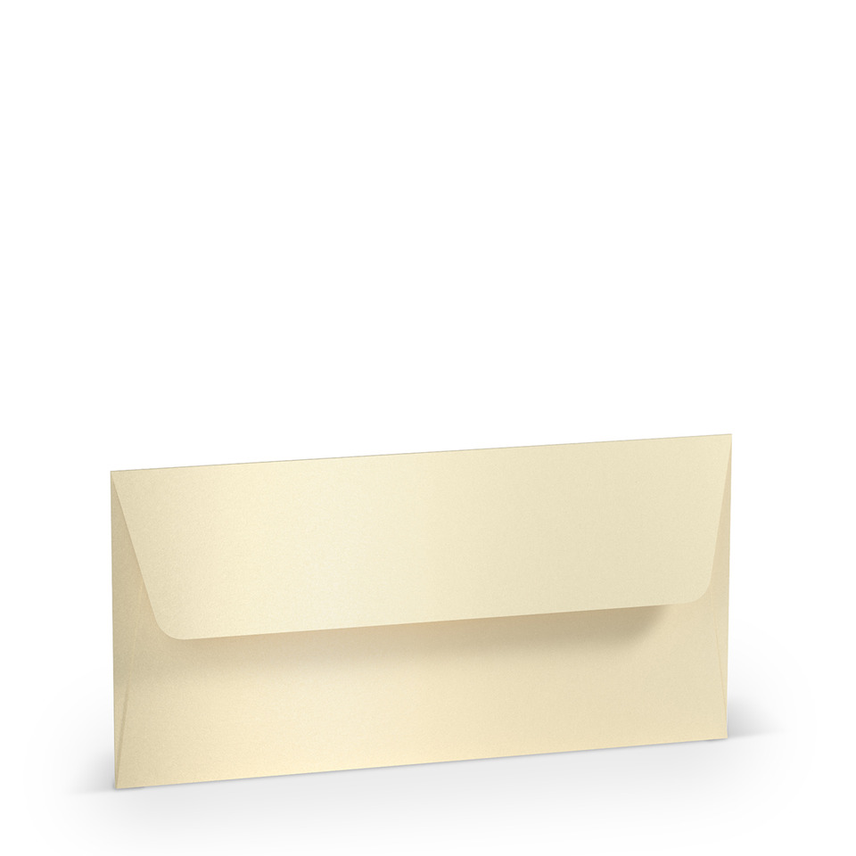 Briefhülle Paperado - DL, 120 g/qm, candle light metallic