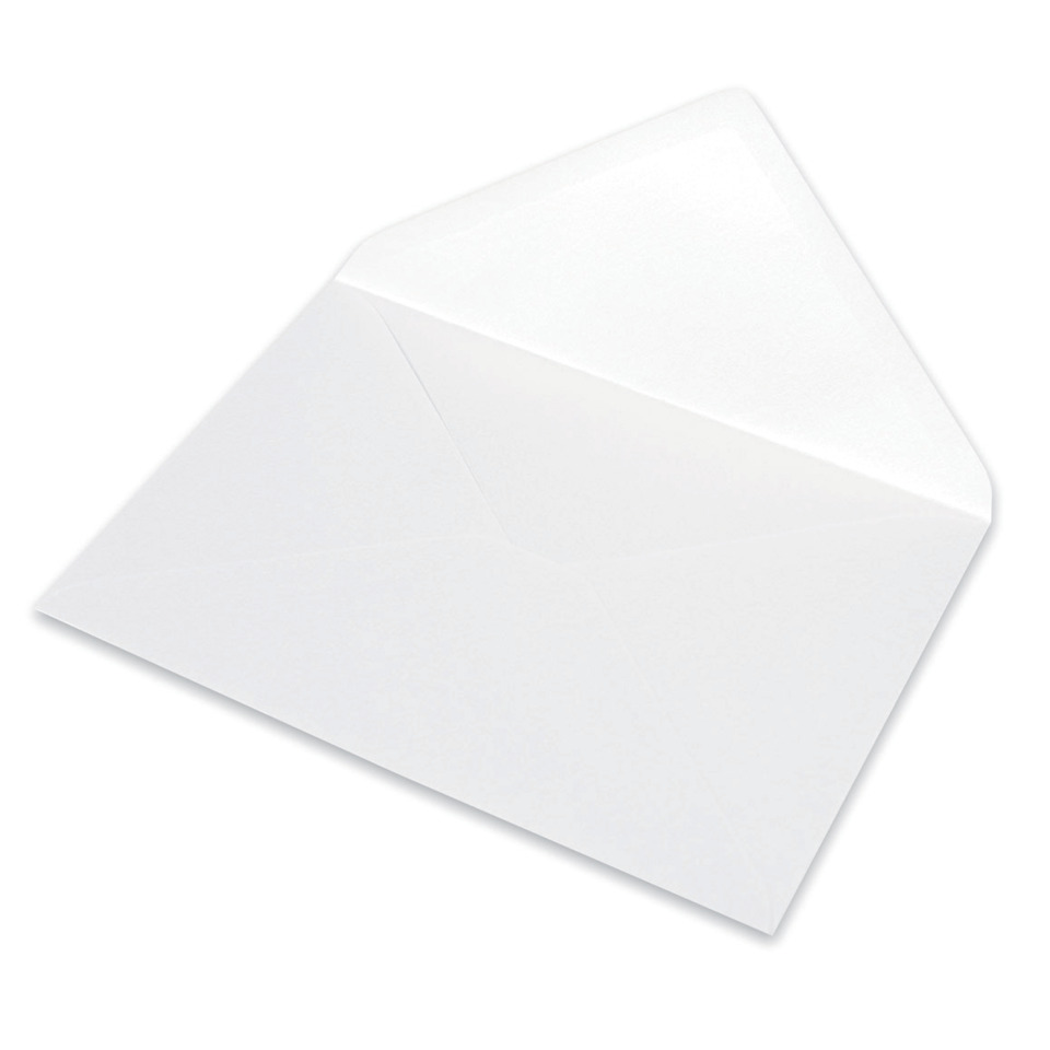 Briefhülle Paperado - C5, 120 g/qm, marble white metallic