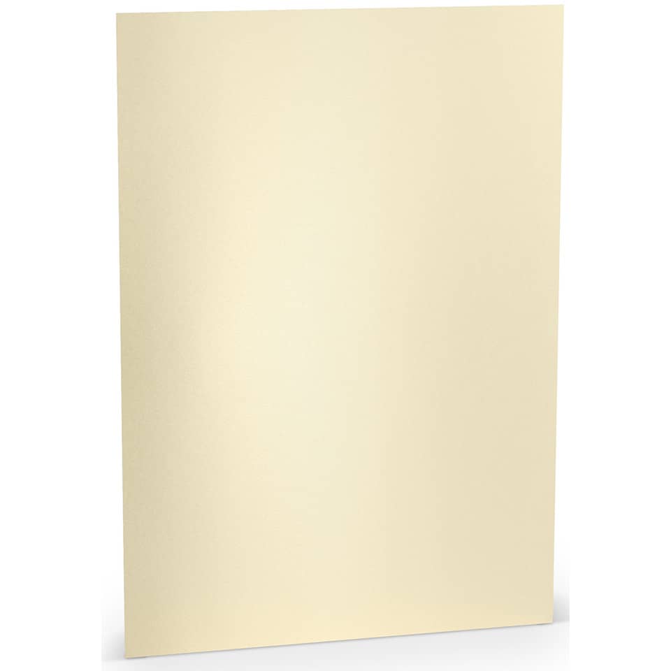 Briefbogen Paperado - A4, 250 g/qm, candle light metallic