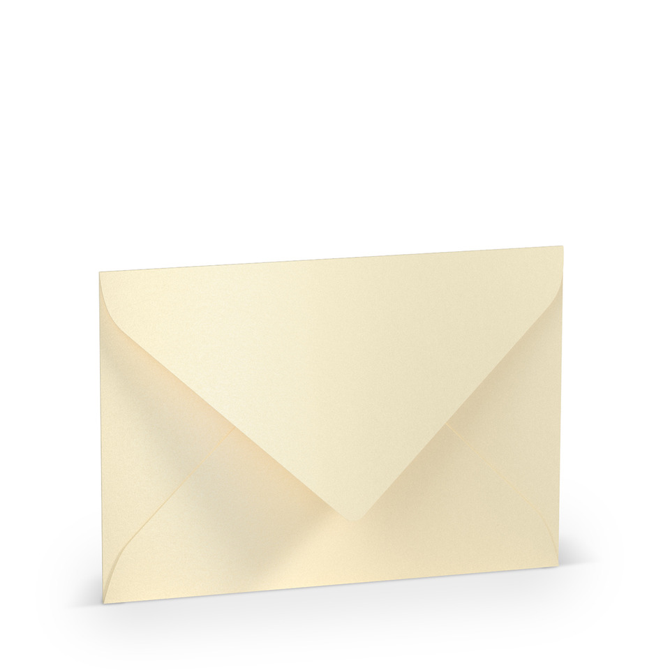 Briefhülle Paperado - B6, 120 g/qm, candle light metallic