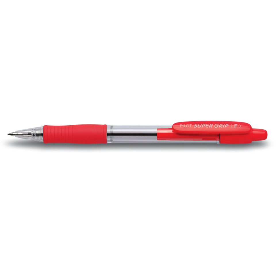 Kugelschreiber Super Grip - F, rot