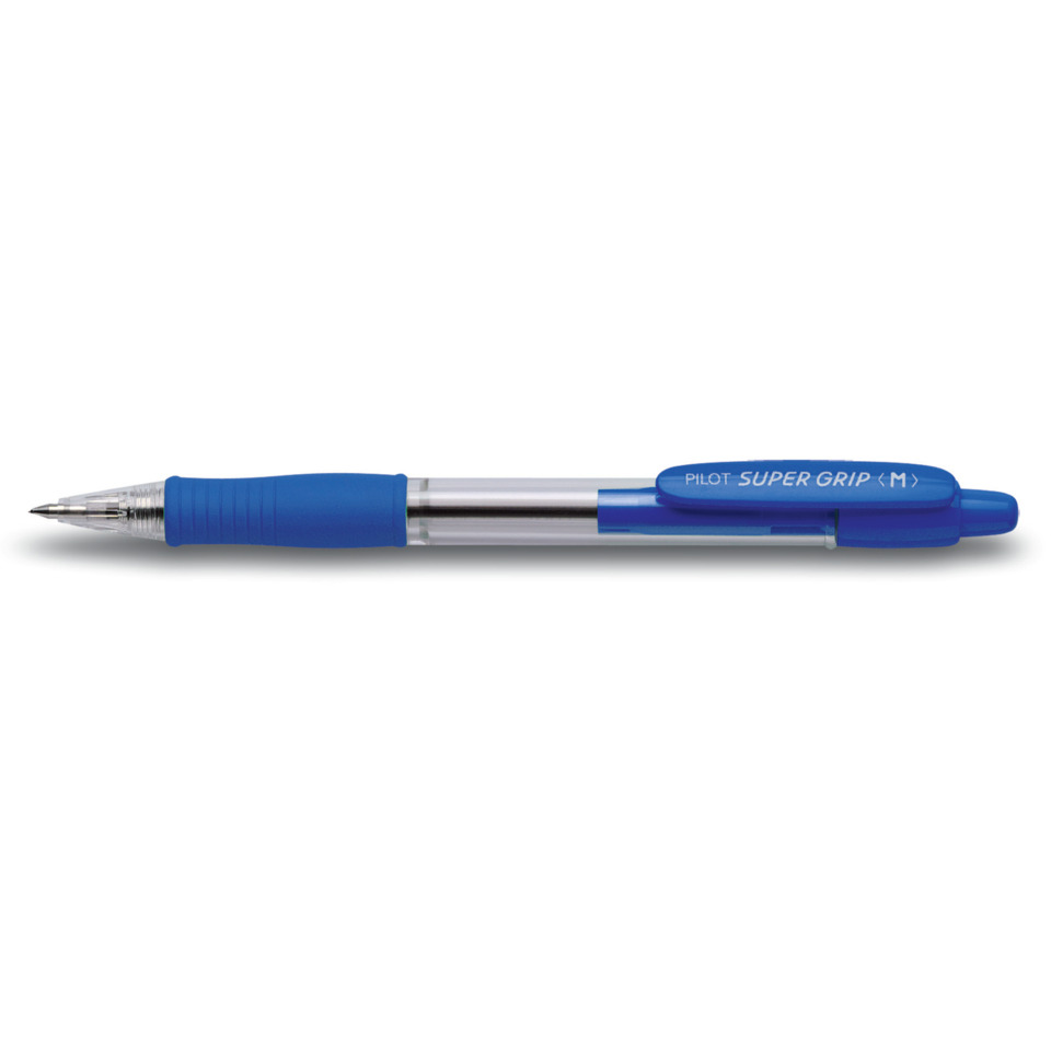 Kugelschreiber Super Grip - M, blau