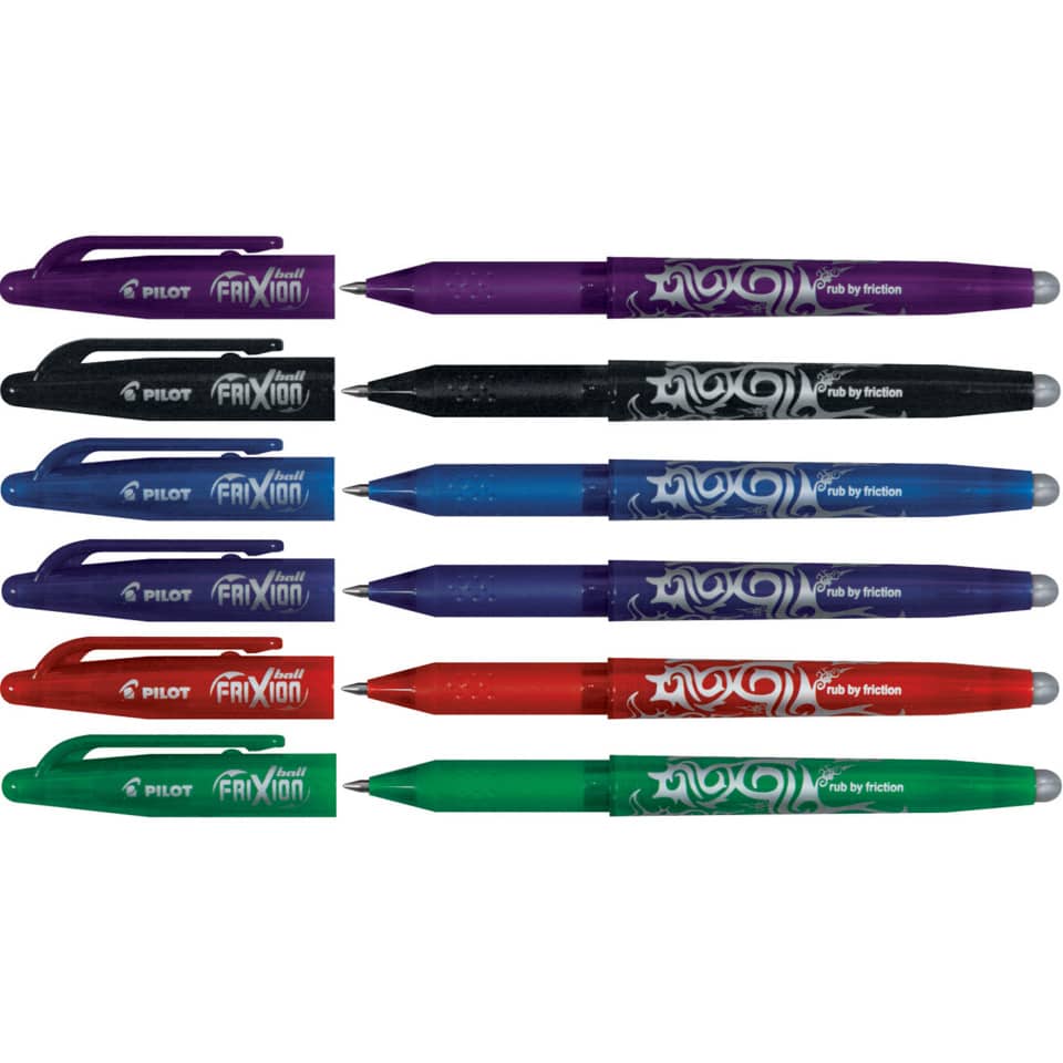 Tintenroller FriXion BL-FR7, 0,4 mm, Set mit 12 Farben