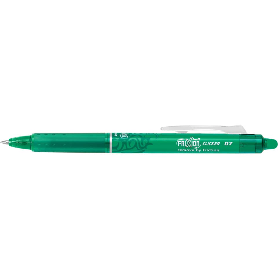 Tintenroller FriXion Clicker - 0,4 mm, grün, radierbar