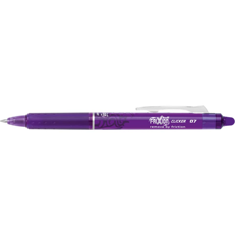 Tintenroller FriXion Clicker - 0,4 mm, violett, radierbar