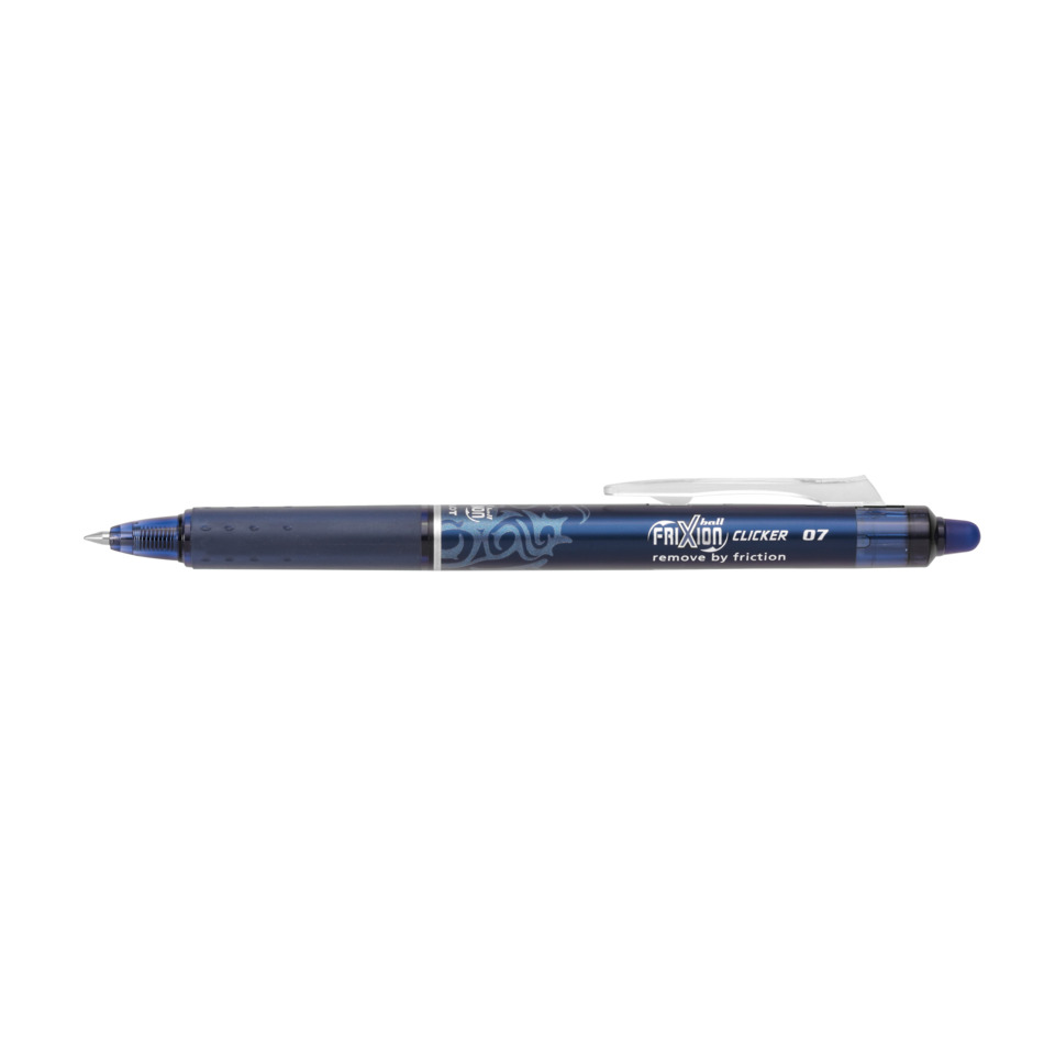 Tintenroller FriXion Clicker - 0,4 mm, blau/schwarz, radierbar
