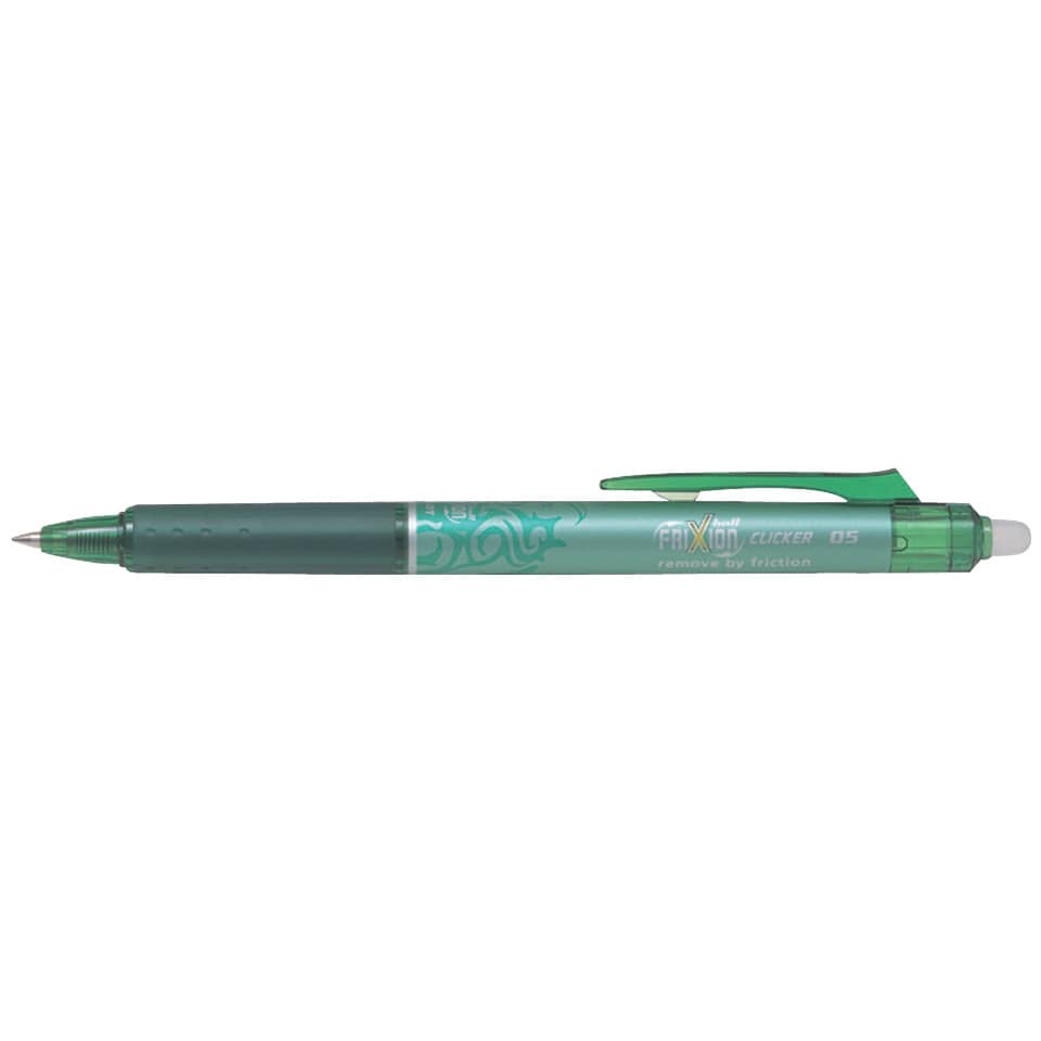 Tintenroller FriXion Clicker - 0,3 mm, grün, radierbar