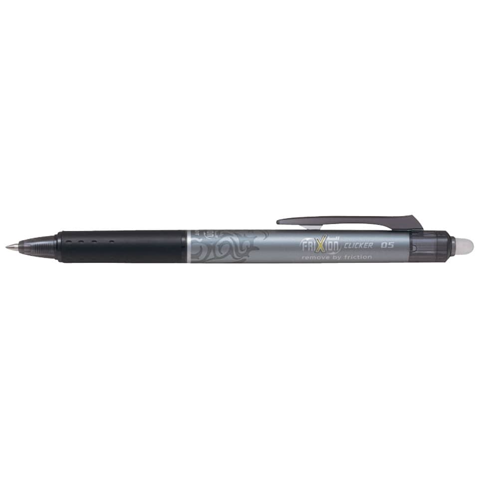 Tintenroller FriXion Clicker - 0,3 mm, schwarz, radierbar