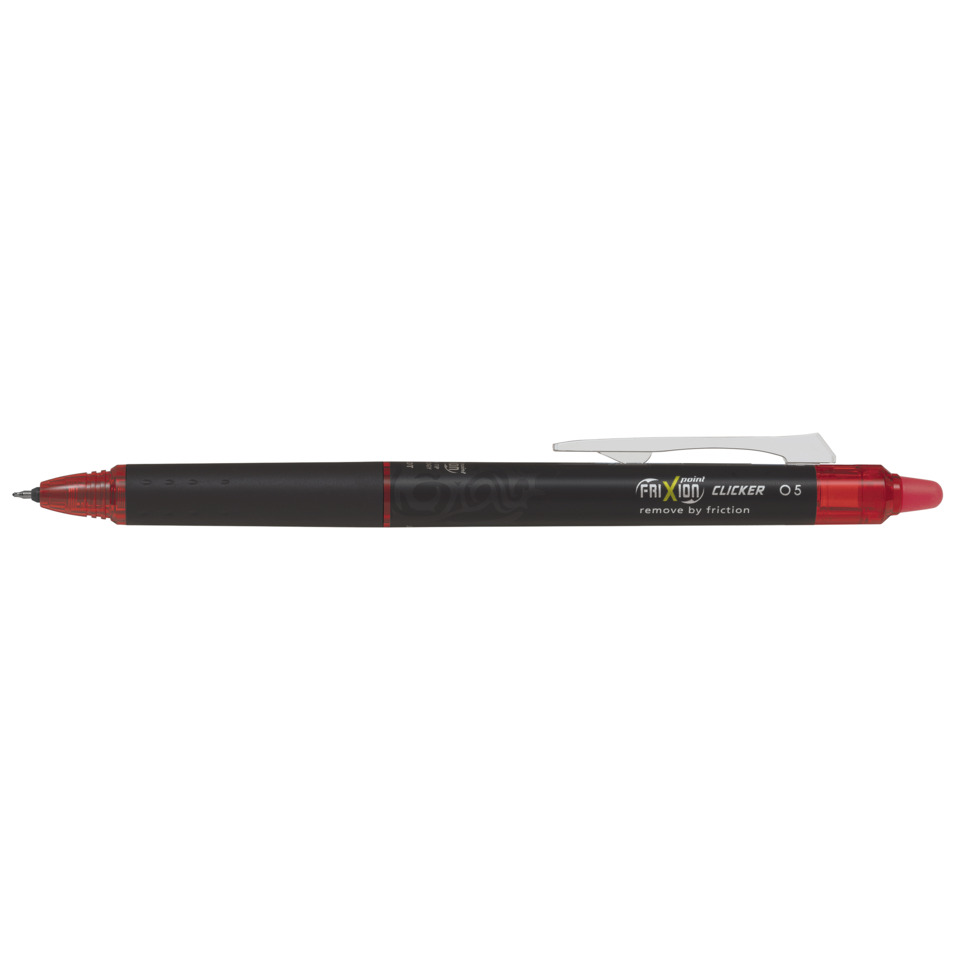 Tintenroller FriXion Point Clicker - 0,3 mm, radierbar, rot