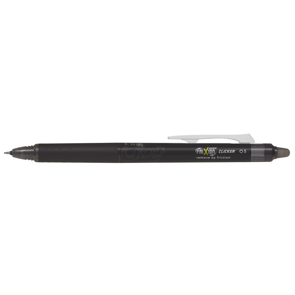 Tintenroller FriXion Point Clicker - 0,3 mm, radierbar, schwarz