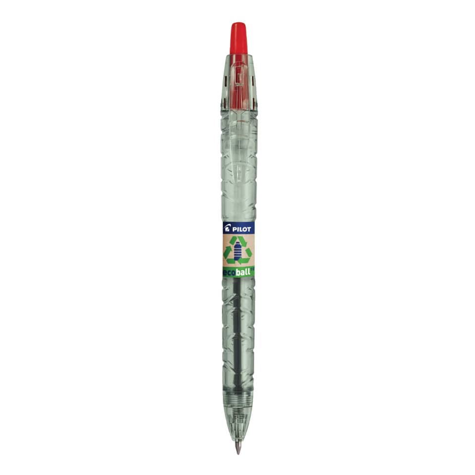 Kugelschreiber B2P Ecoball - M 0,4 mm, rot
