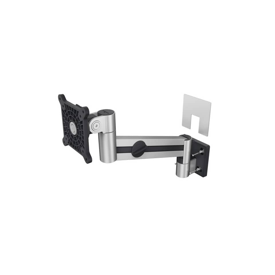 Monitorwandhalter mit Arm für 1 Monitor - silber, 8 kg