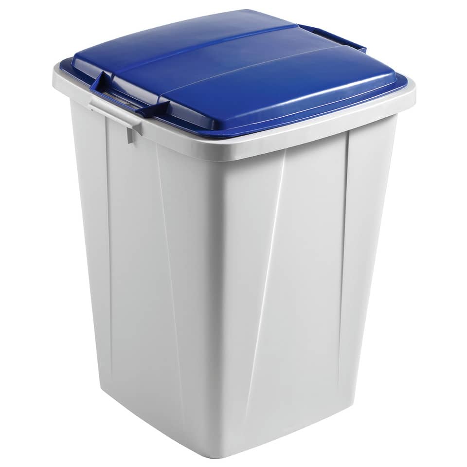 Abfallsammler Set DURABIN 90 - grau/blau
