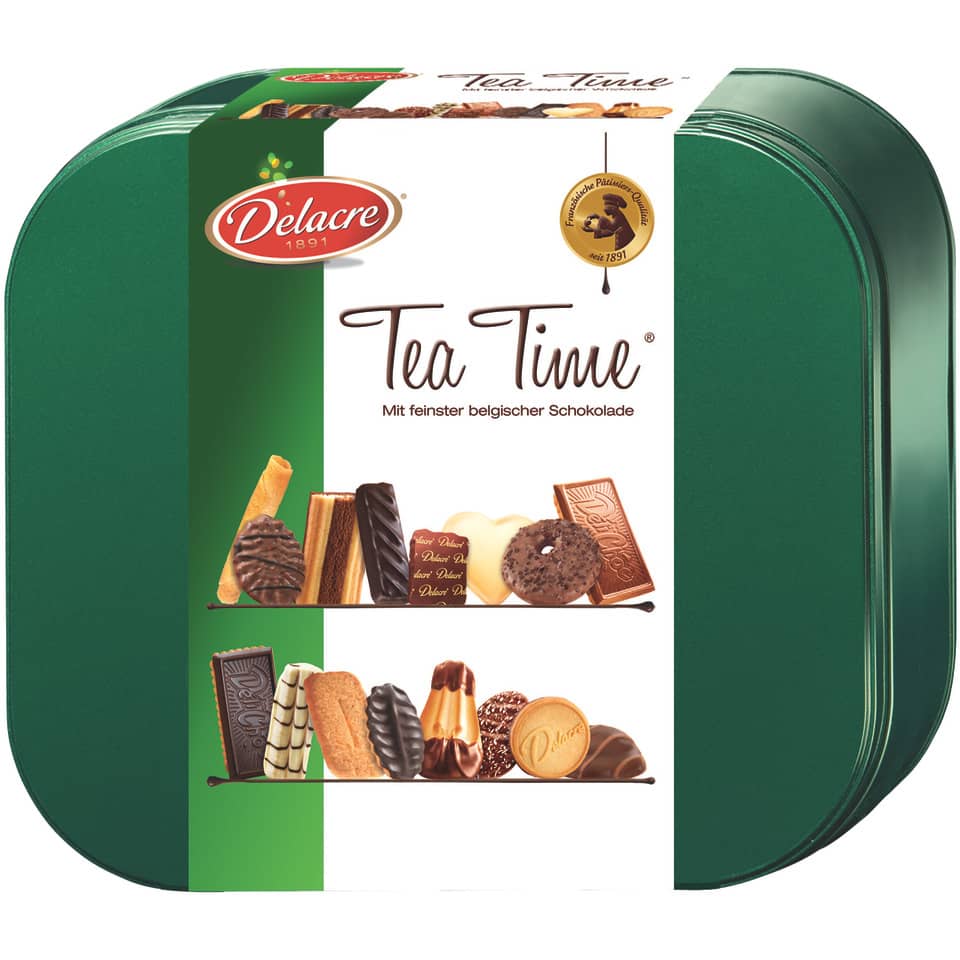 Gebäck Tea Time - Schmuckdose, 2x à 500 g