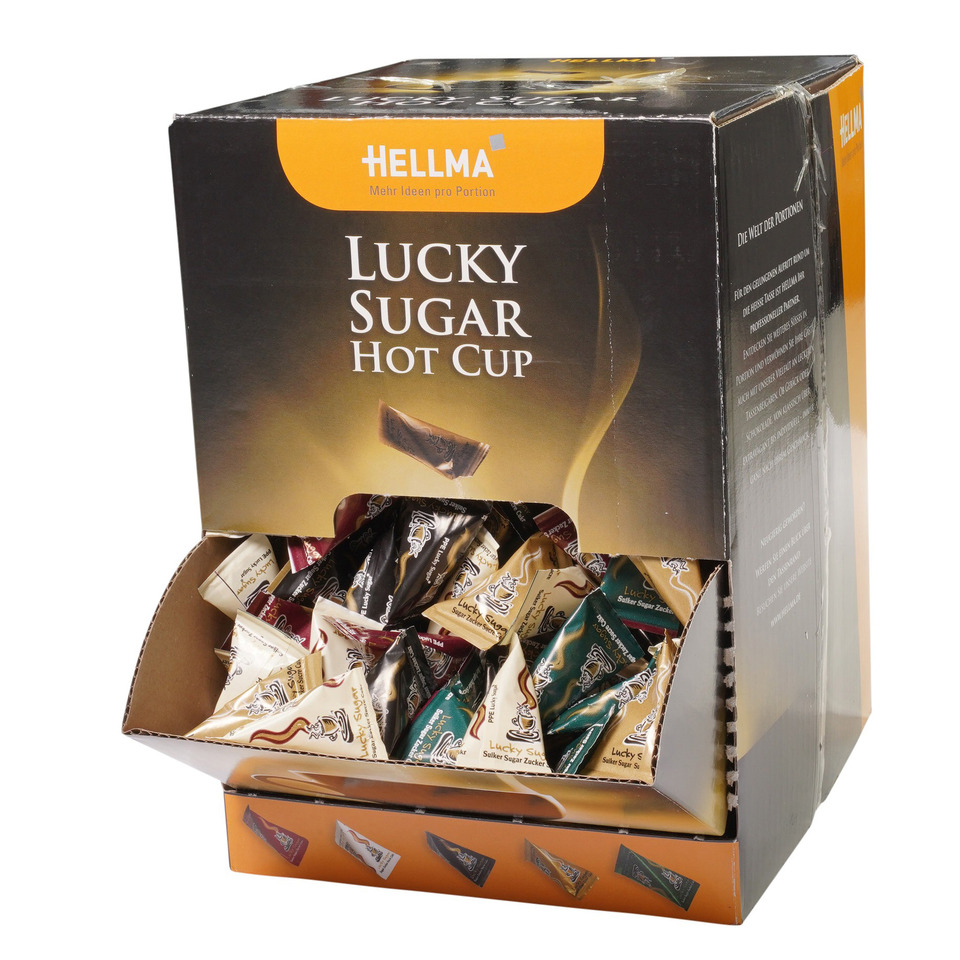 Zuckerportionen - Lucky Sugar Hot Cup