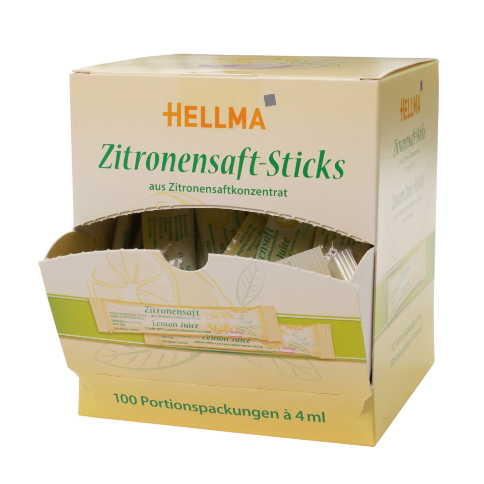 Zitronensaft-Sticks