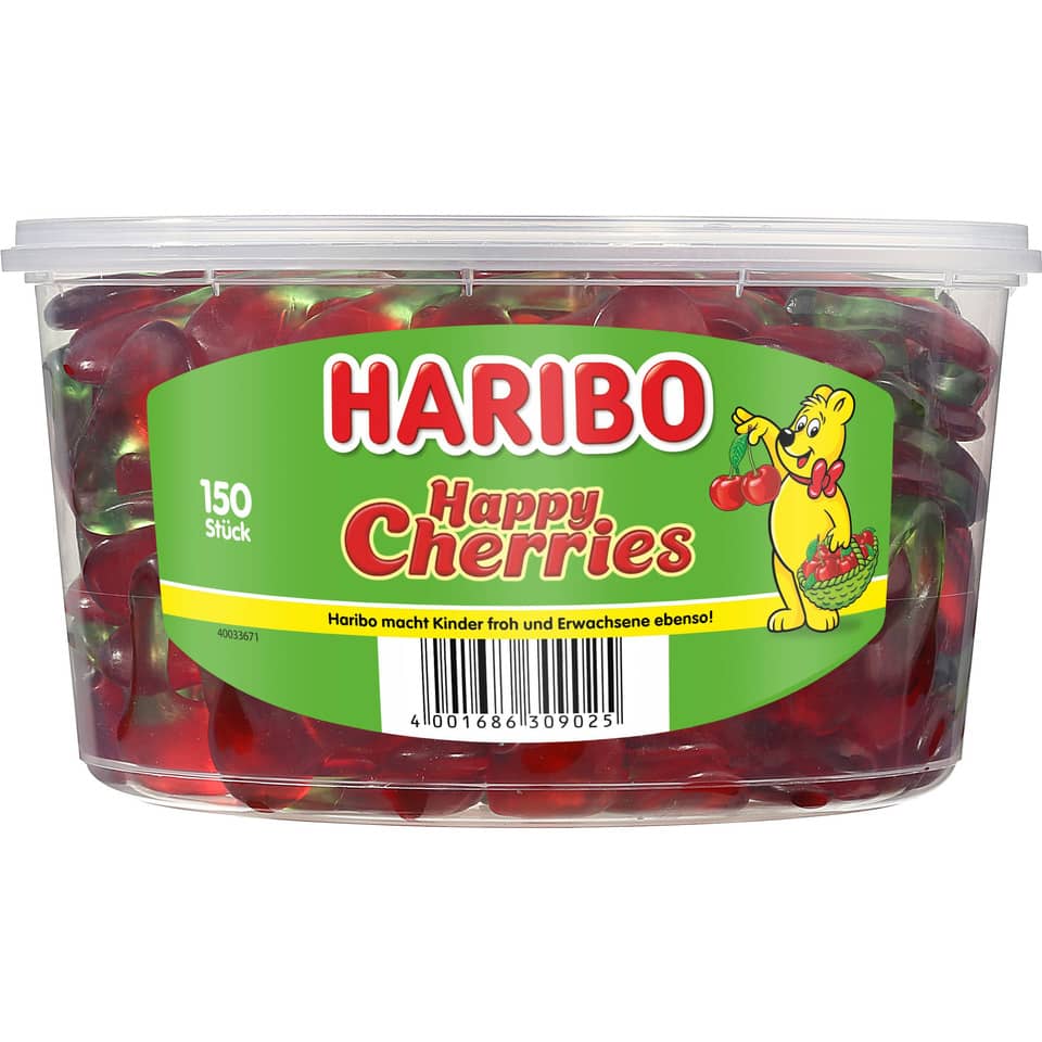Happy Cherries Dose mit 150 Stück