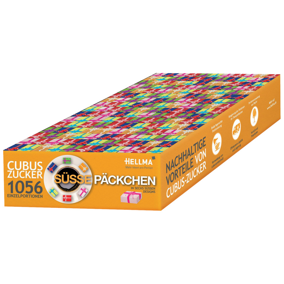 CUBUS Zucker - 1.056 Süße Päckchen