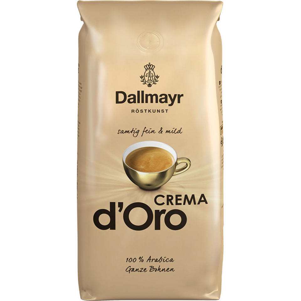 Kaffee Crema d´Oro - fein und Mild, 100% Arabica, 1.000 g