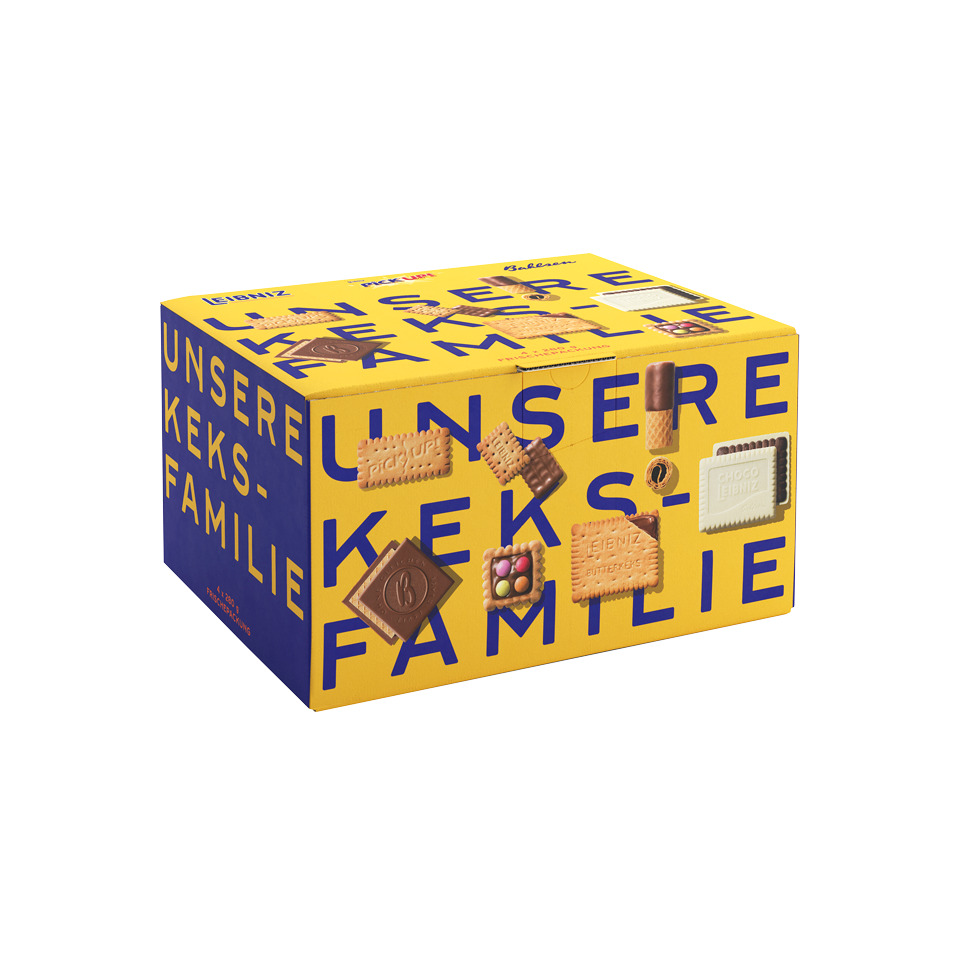 Unsere Keks-Familie - 4 Serviereinheiten à 280 g