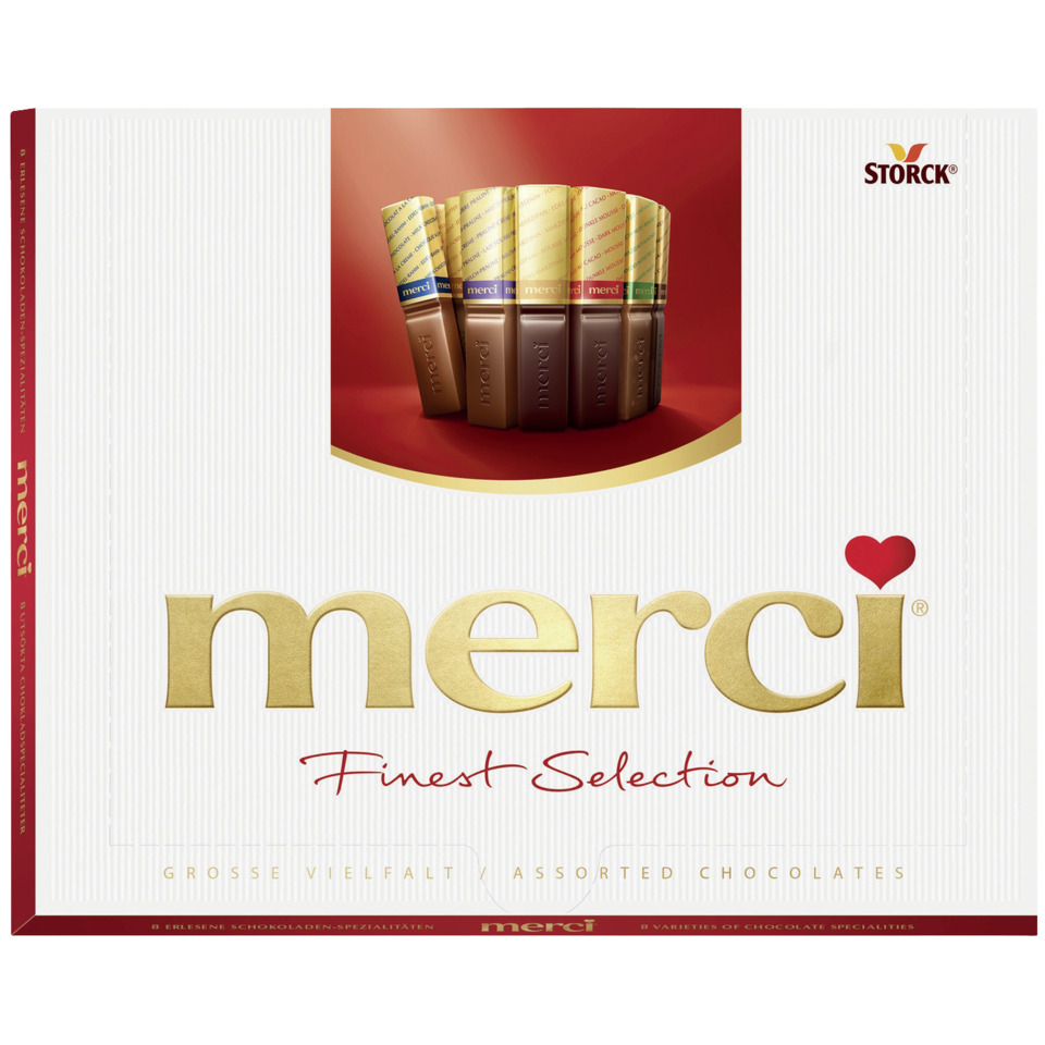 Schokolade merci Große Vielfalt - 250 g