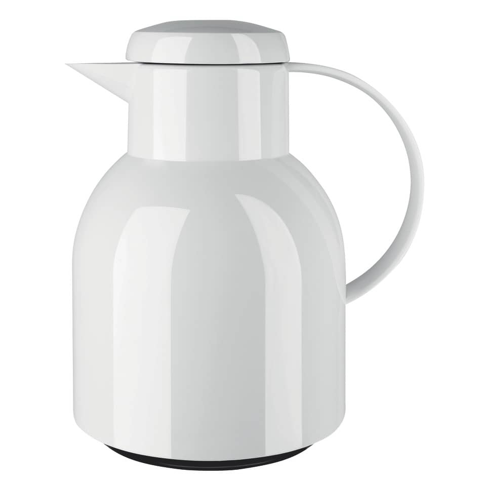 Samba Isolierkanne - 1,0 Liter, weiß hochglanz