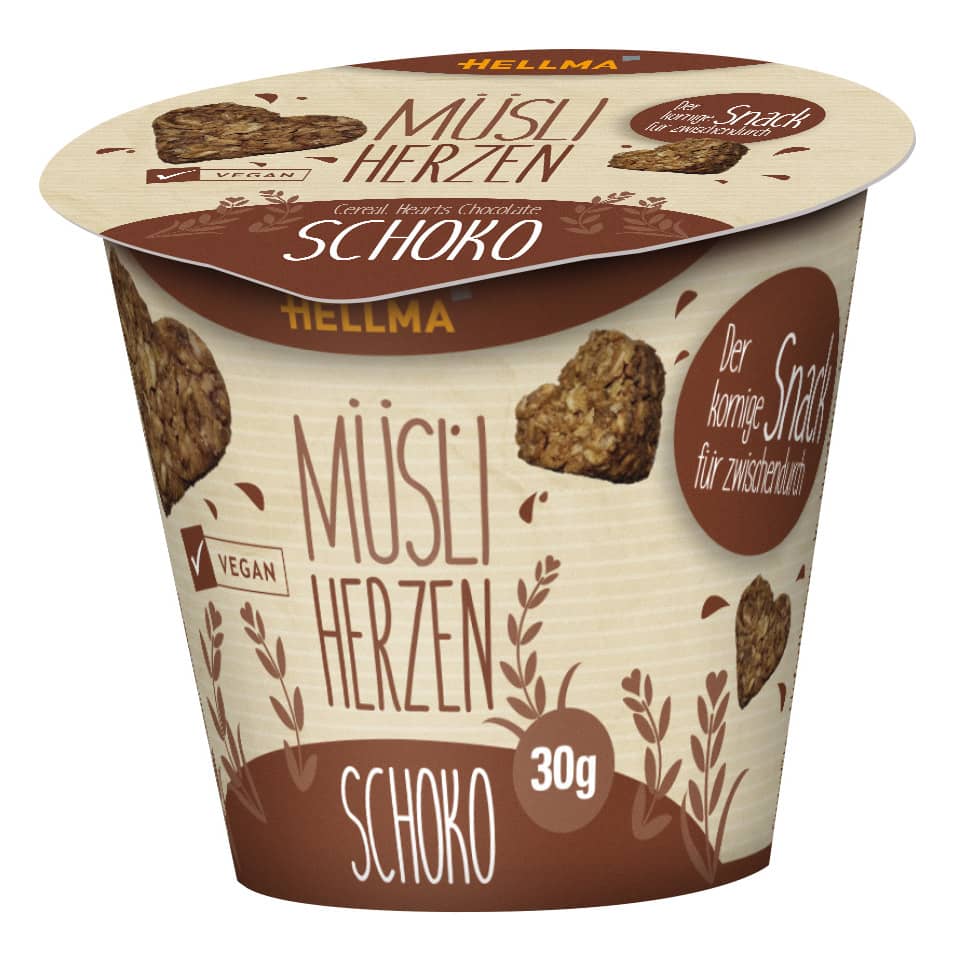 Müsli-Herzen Schoko 30 x 30g