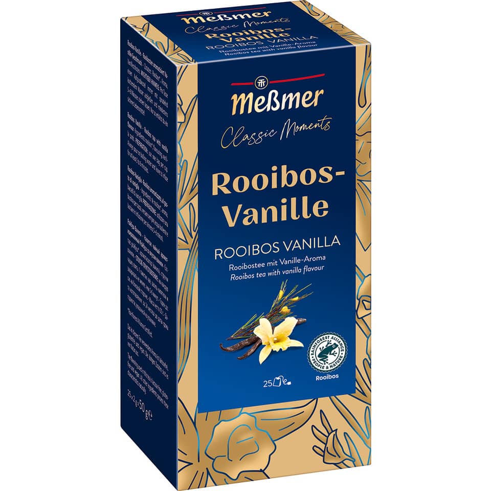 Tee-Spezialitäten - Rooibos-Vanille, 25 Beutel