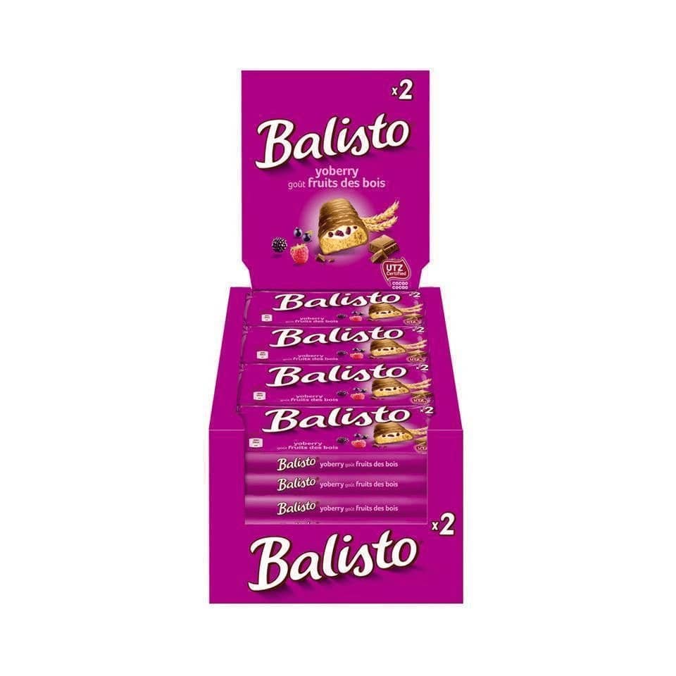 Schokoriegel Balisto Yoberry Lila - 20 Stück x 37 g