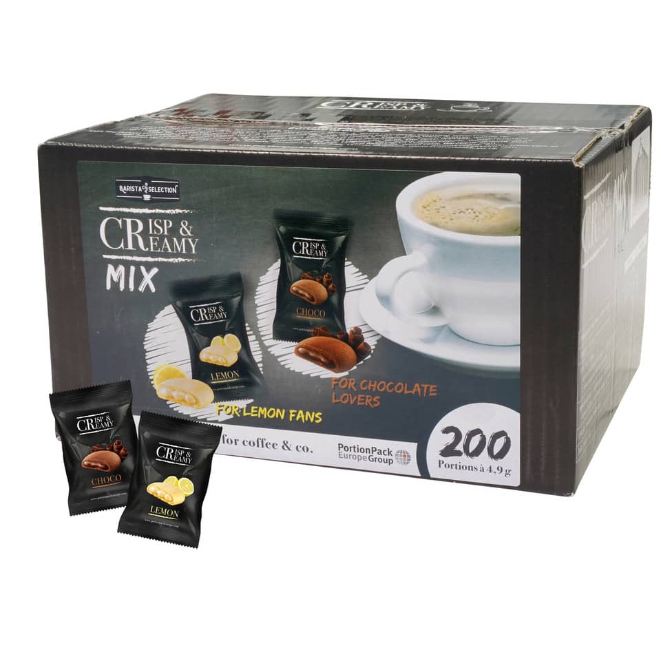 Kekse Crisp & Creamy Mix - Zitrone / Schokolade, 200 Stück