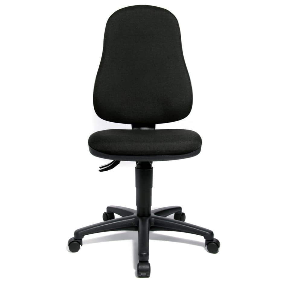 Bürodrehstuhl Point 60 ohne Armlehnen schwarz