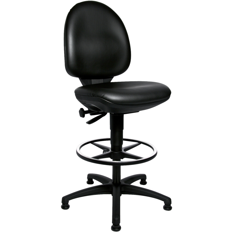 Arbeitsstuhl TEC 50 - schwarz