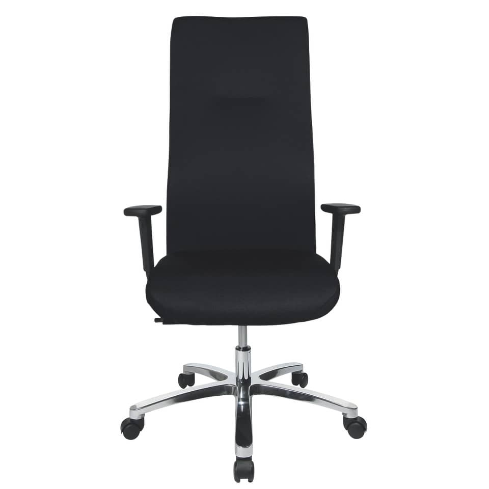 Bürodrehstuhl Big Star 30 - schwarz, mit Armlehnen